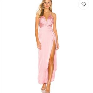 Pink Satin Dress NWT
